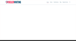Desktop Screenshot of deglerwhiting.com